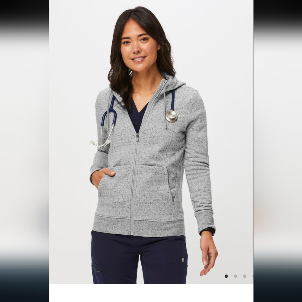 Figs Zip Up Sweater